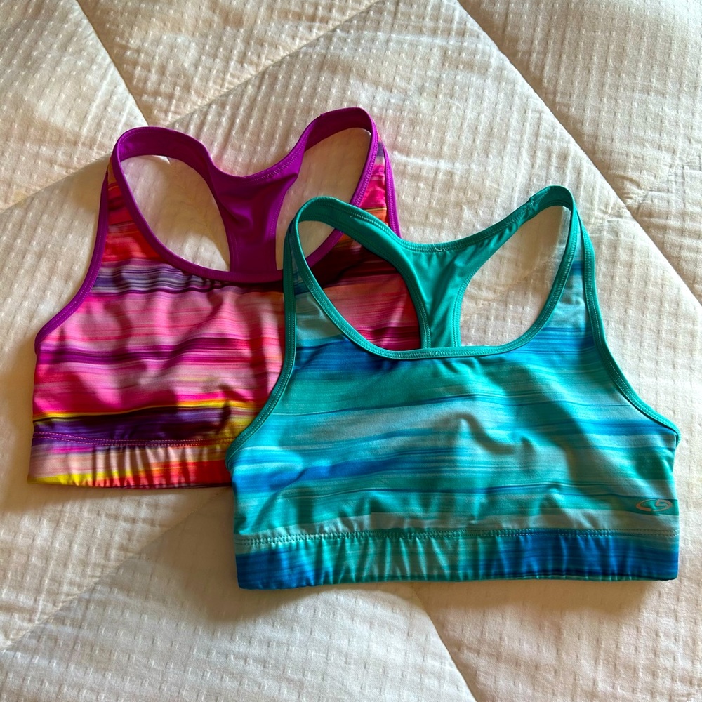 🩵💜Champion 2 pack of Reversible Sports Bras
